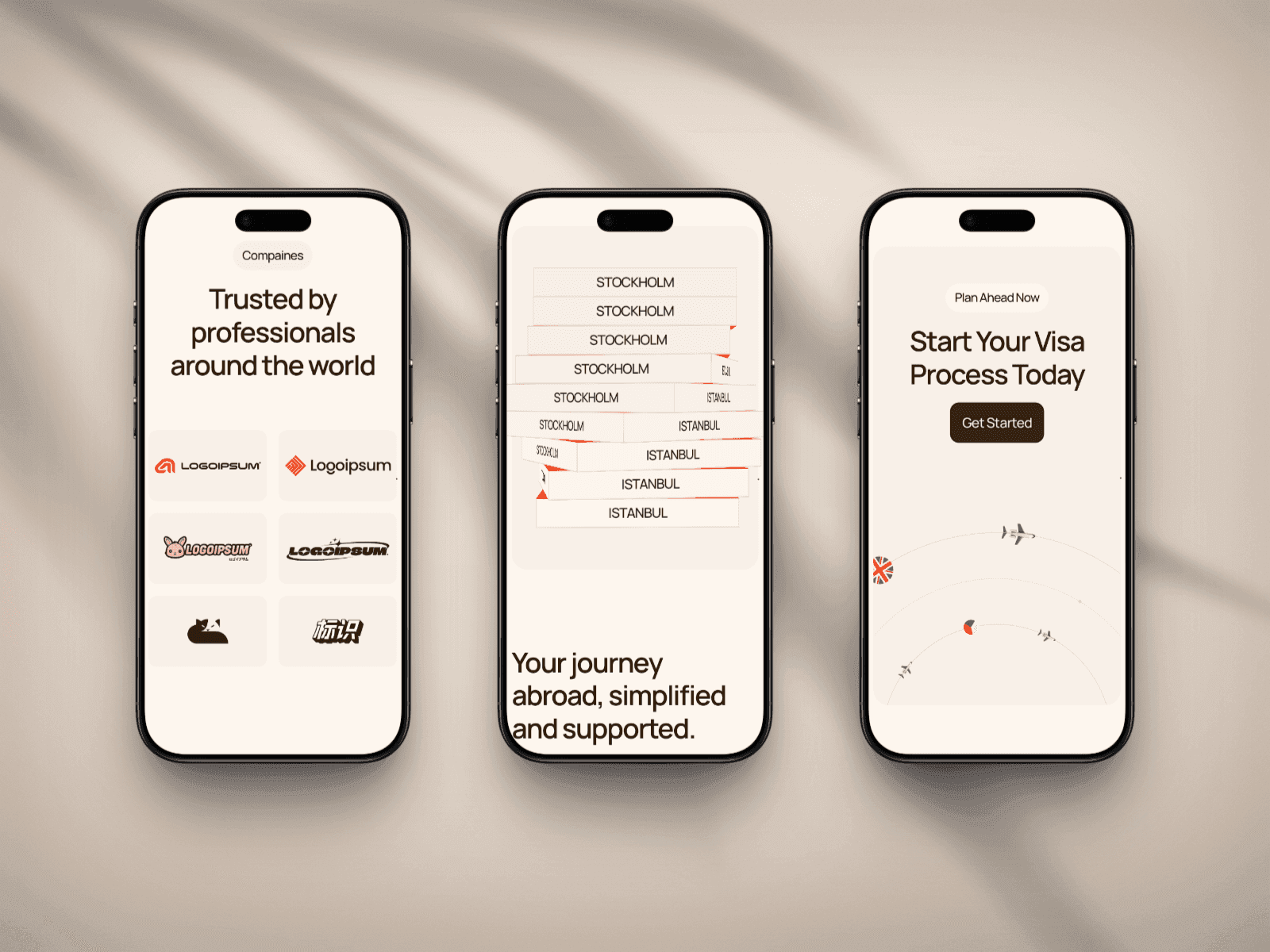 VisaFlow Mobile Mockup