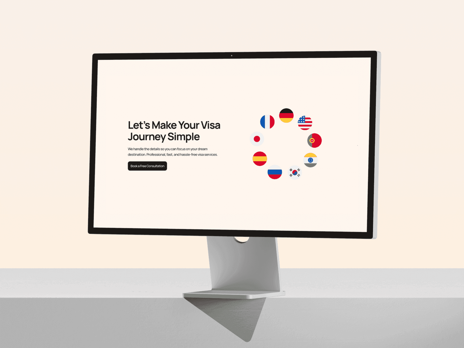VisaFlow website